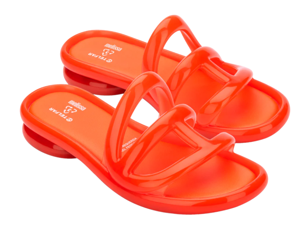 MELISSA JELLY SLIDE + TELFAR AD – ORANGE