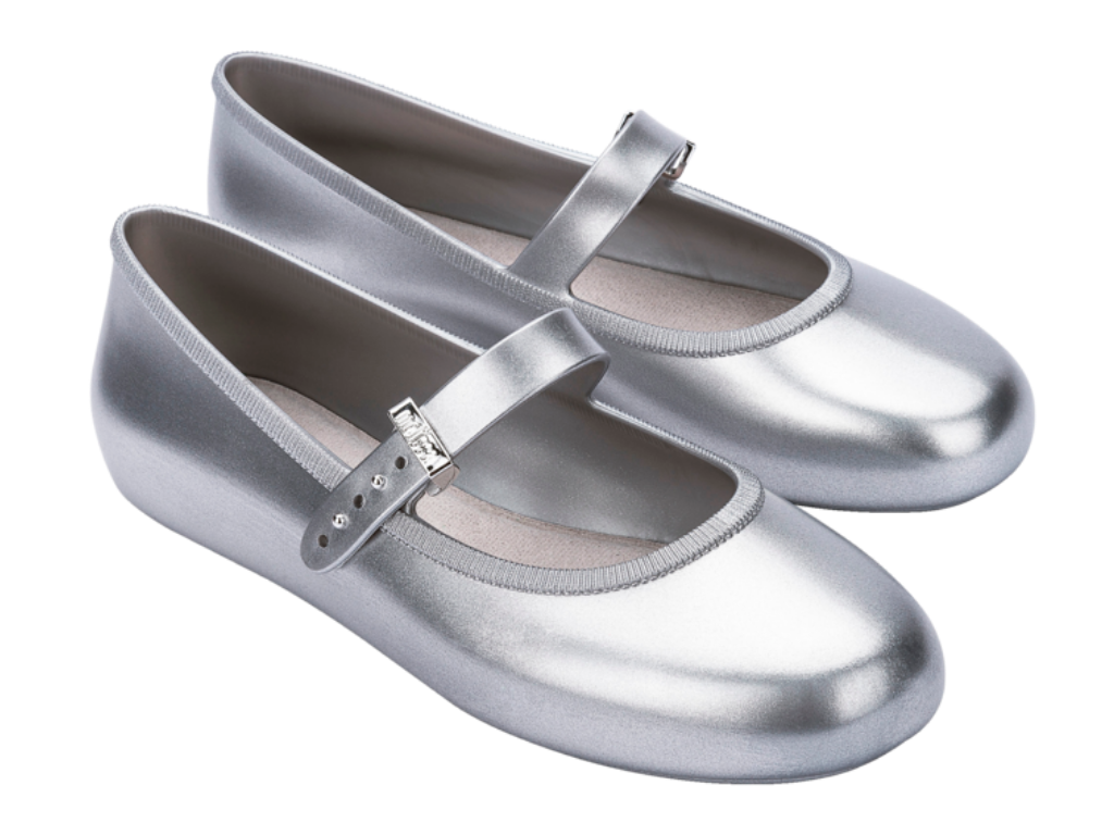 MELISSA SOFT BALLERINA AD – SILVER