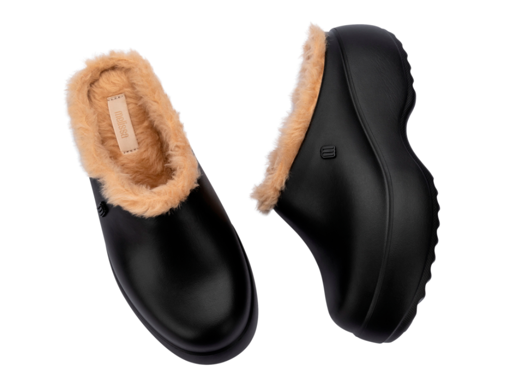 MELISSA FREE CLOG FLUFFY PLATFORM AD – 