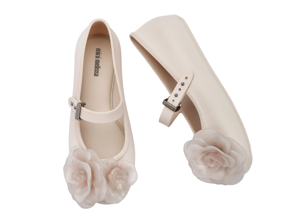 MINI MELISSA SOFT BALLERINA PETALS INF