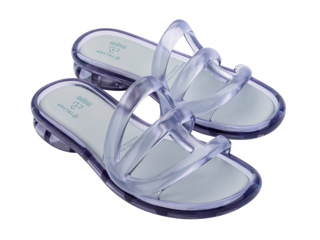 MELISSA JELLY SLIDE + TELFAR AD – CLEAR