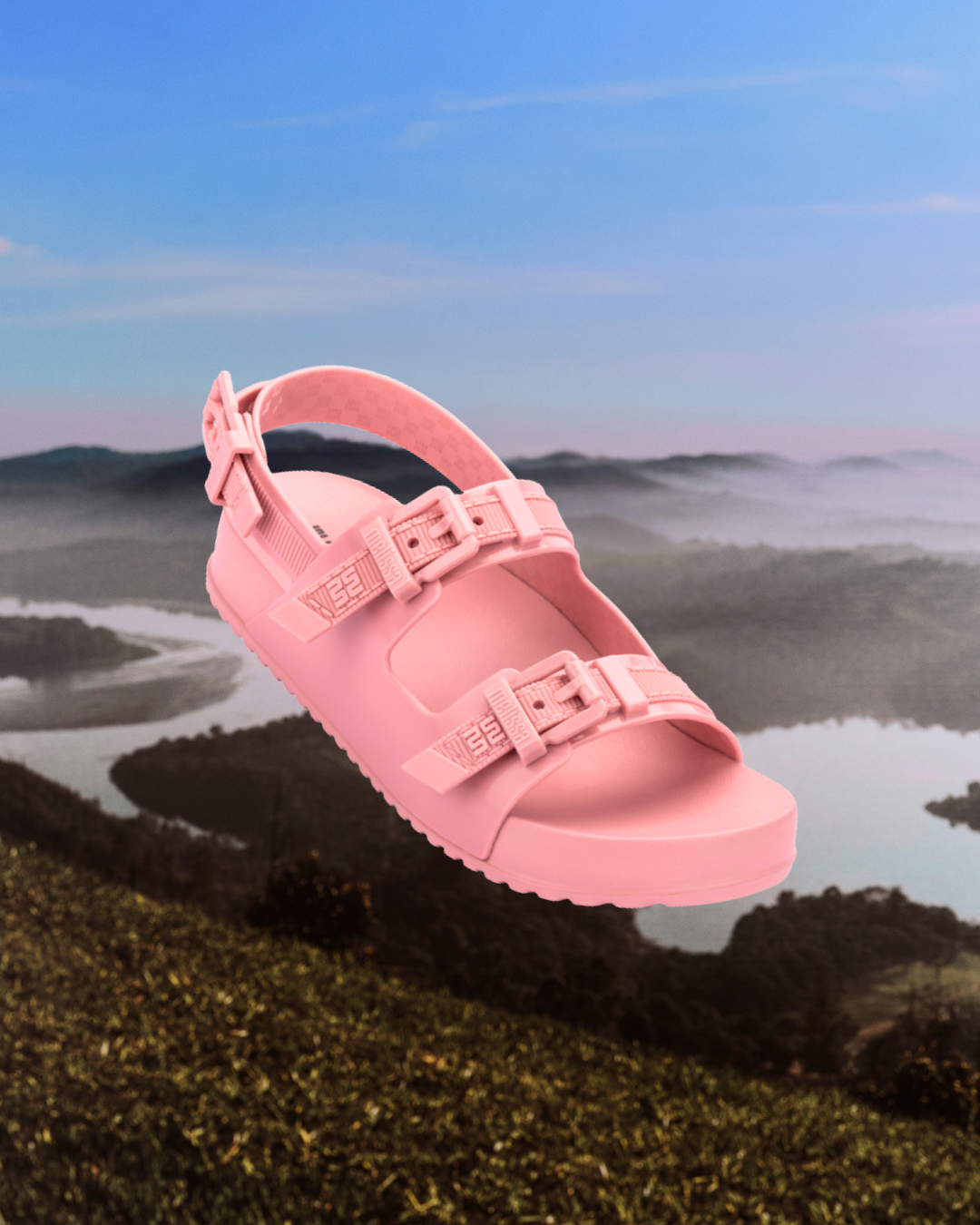<p><strong>MELISSA COZY SANDAL AD - PINK</strong></p>