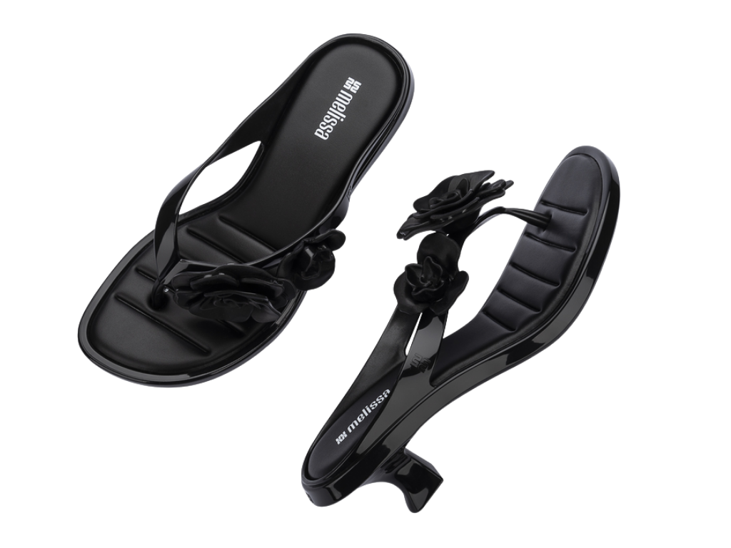 MELISSA THONG KITTEN HEEL PETALS AD – 