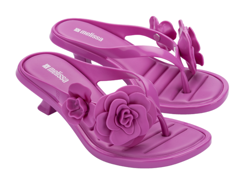 MELISSA THONG KITTEN HEEL PETALS AD