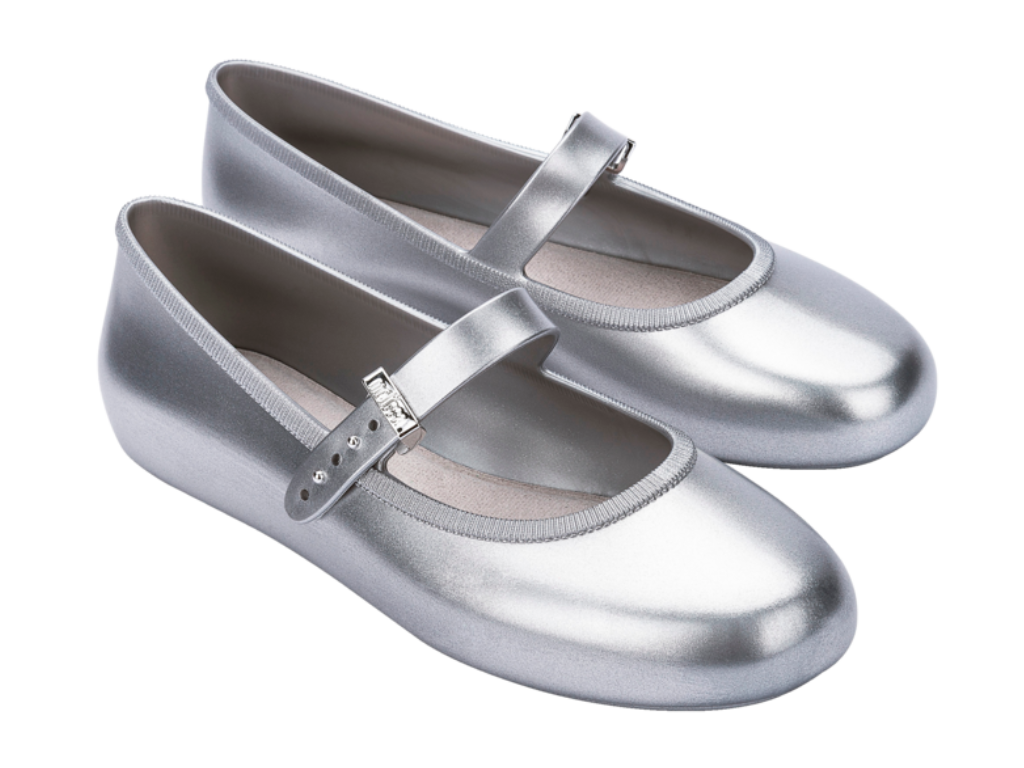 MELISSA SOFT BALLERINA AD – SILVER