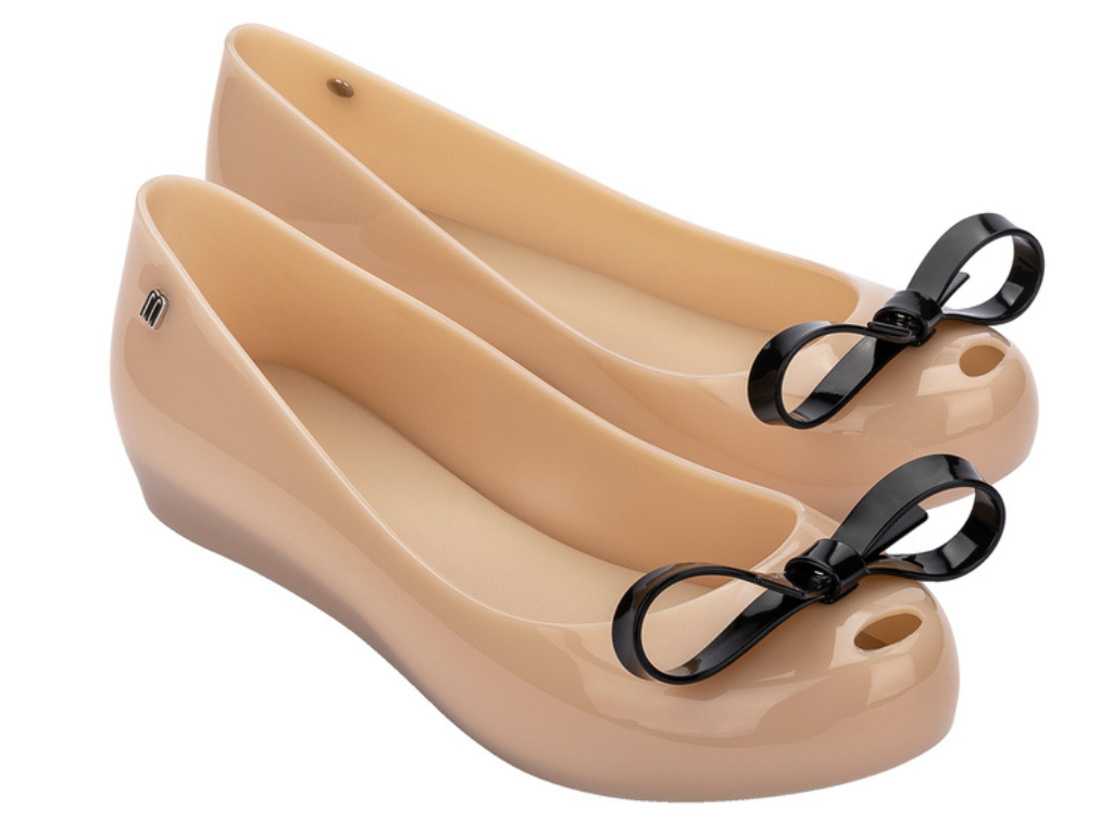 MELISSA ULTRAGIRL BOW III AD – BEIGE/BLACK