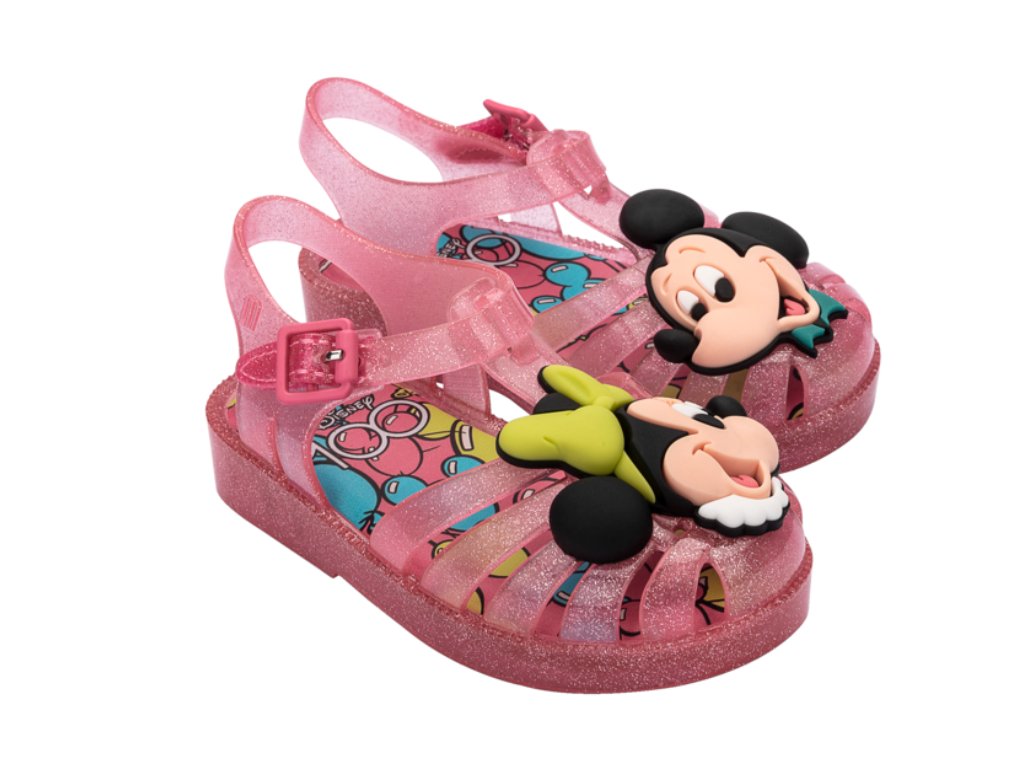 Disney Minnie Mouse Sweet Women's Flip Flop Slides-Size 10