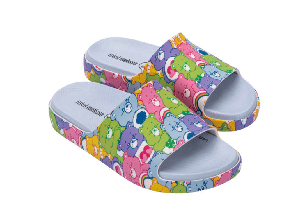 MINI MELISSA CLOUD SLIDE + CARE BEARS INF