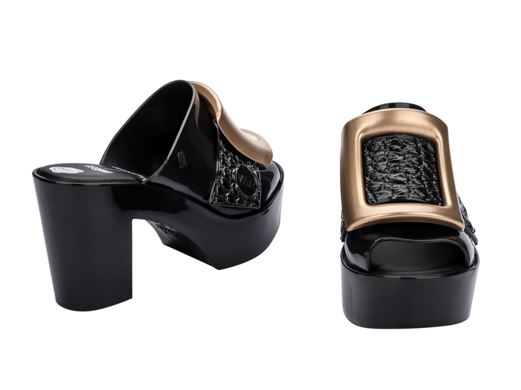 MELISSA MULE BUCKLE UP + VIKTOR AND ROLF AD