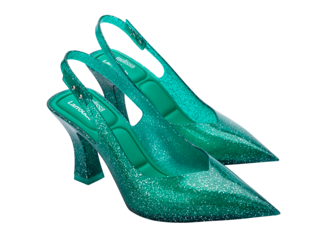 MELISSA SLINGBACK HEEL + LARROUDÉ AD