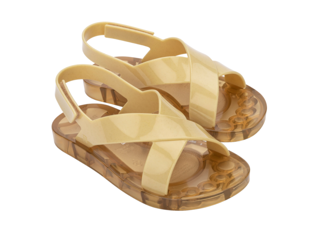 MINI MELISSA FRIENDLY INF – YELLOW CLEAR/GOLD